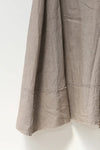 marc le bihan linen skirt 2510 taupe